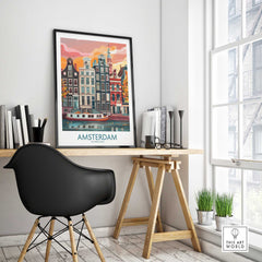 Amsterdam Wall Art-This Art World