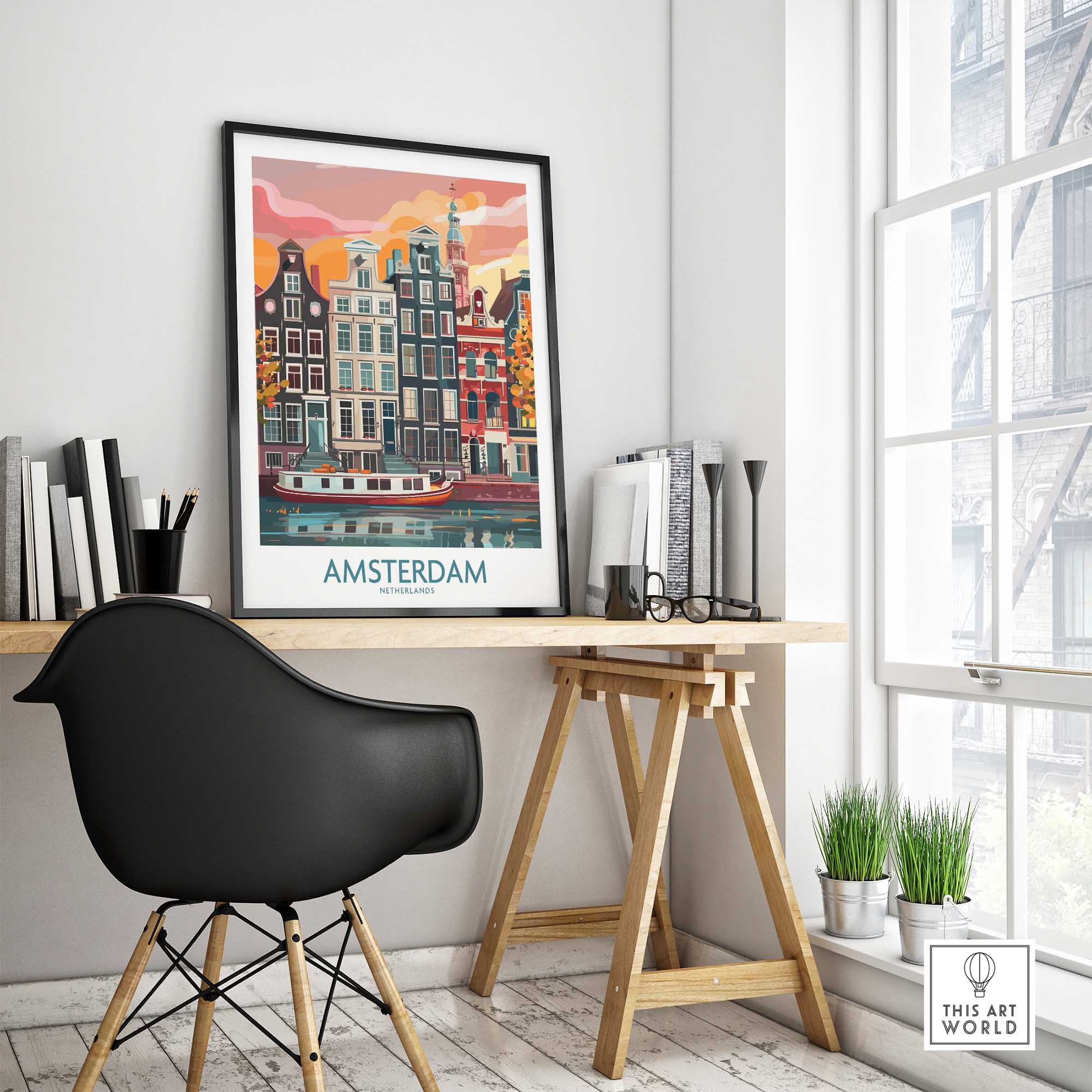 Amsterdam Wall Art-This Art World