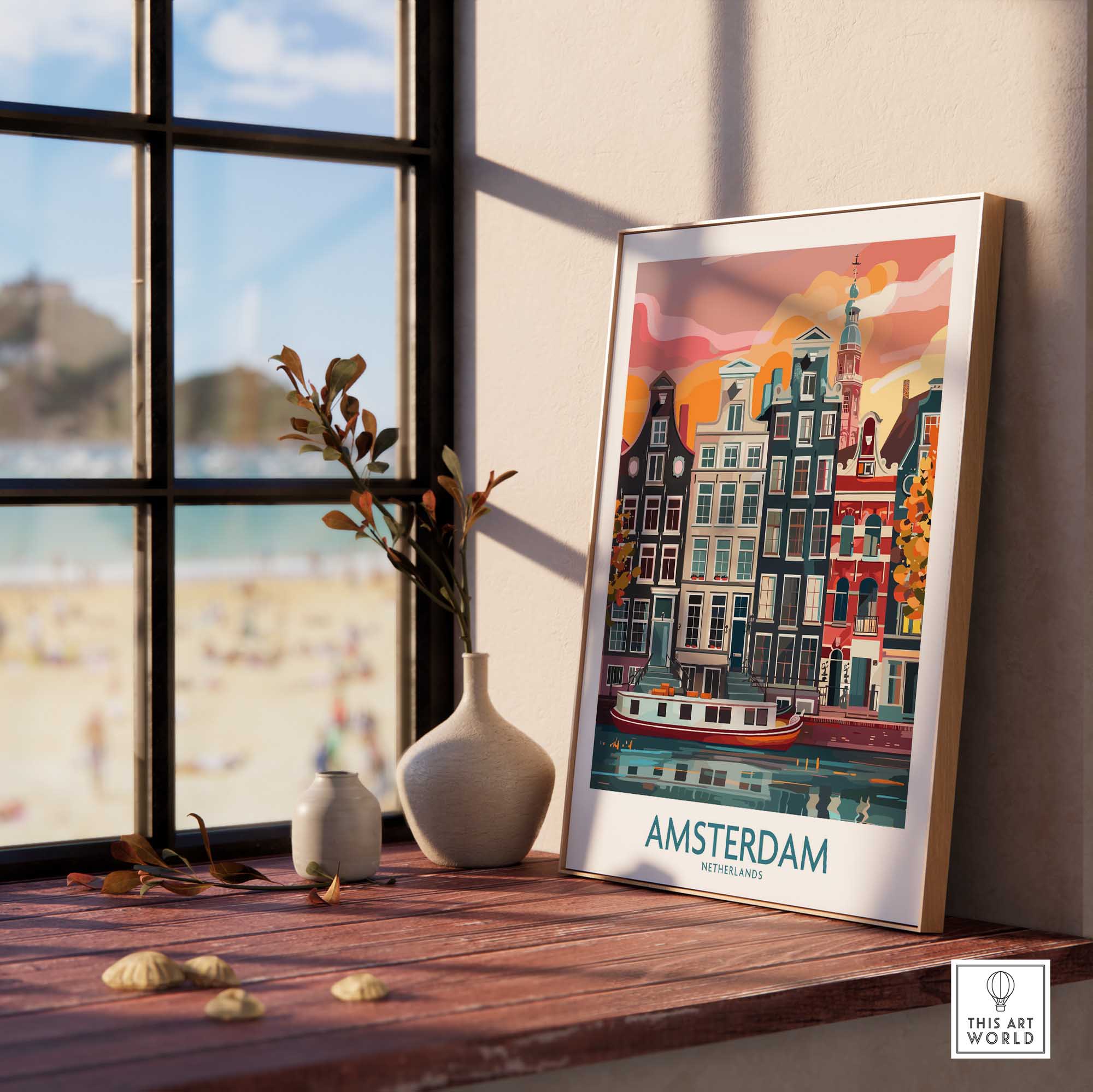Amsterdam Wall Art-This Art World