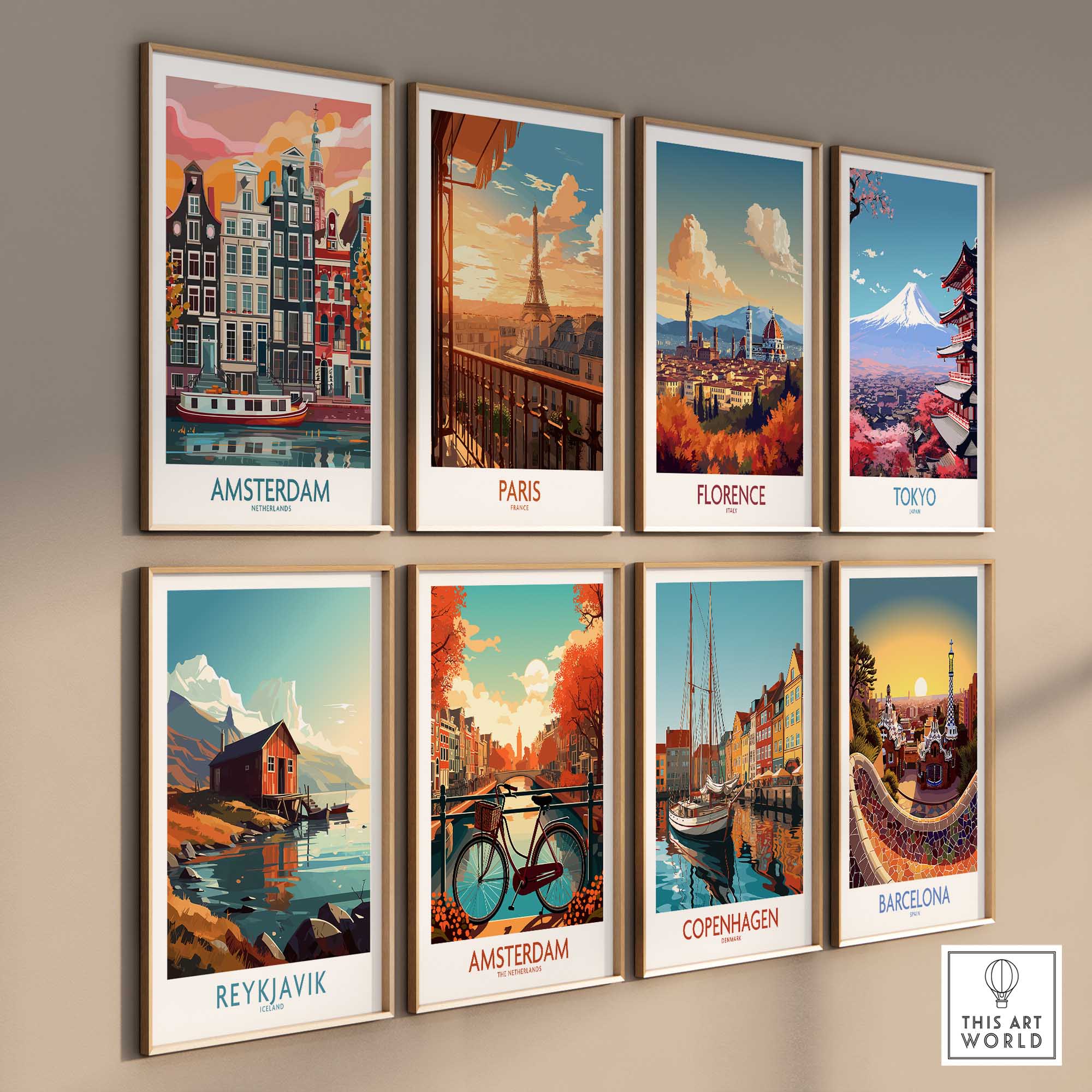 Amsterdam Wall Art-This Art World