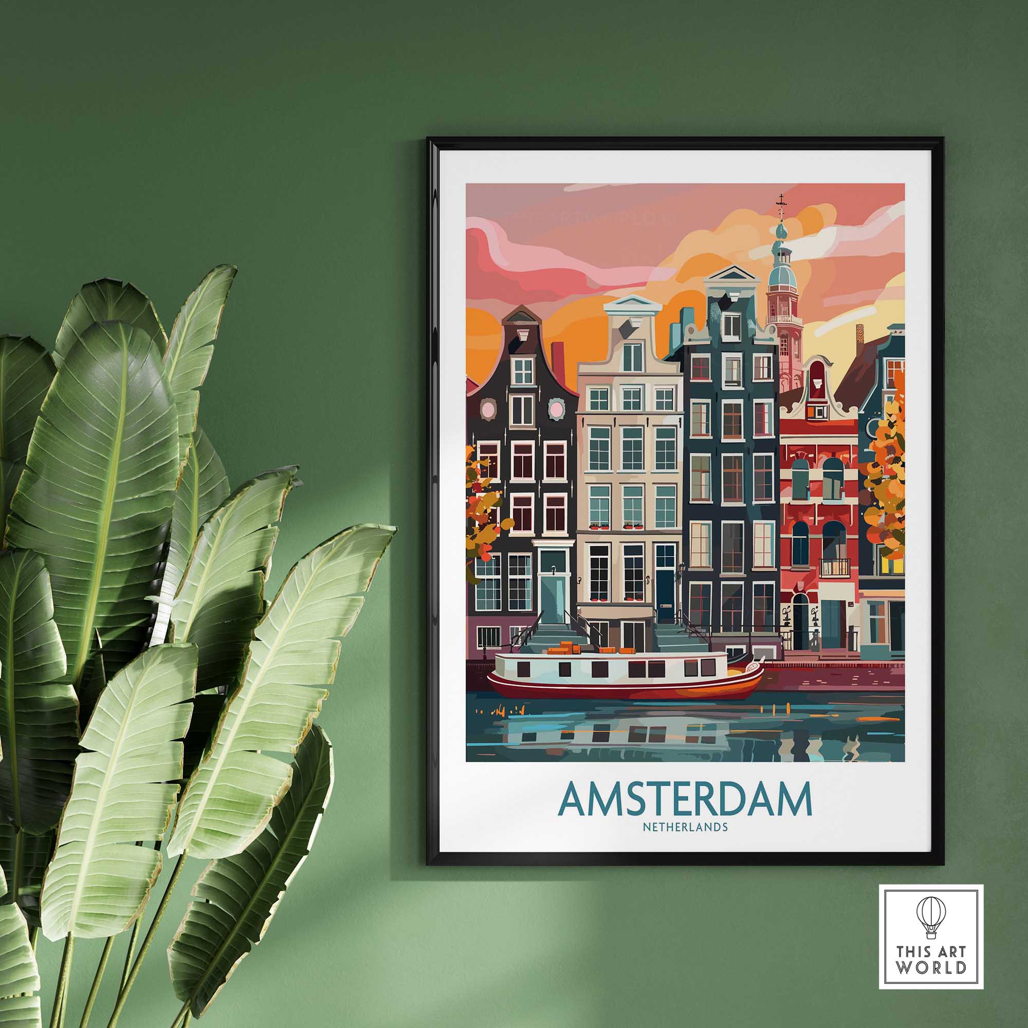 Amsterdam Wall Art-This Art World