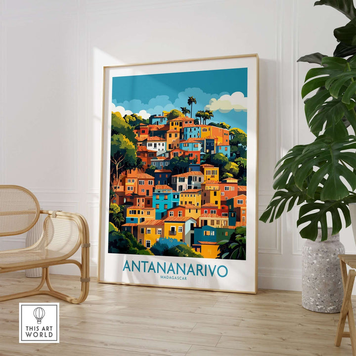 Antananarivo Madagascar Wall Art Print