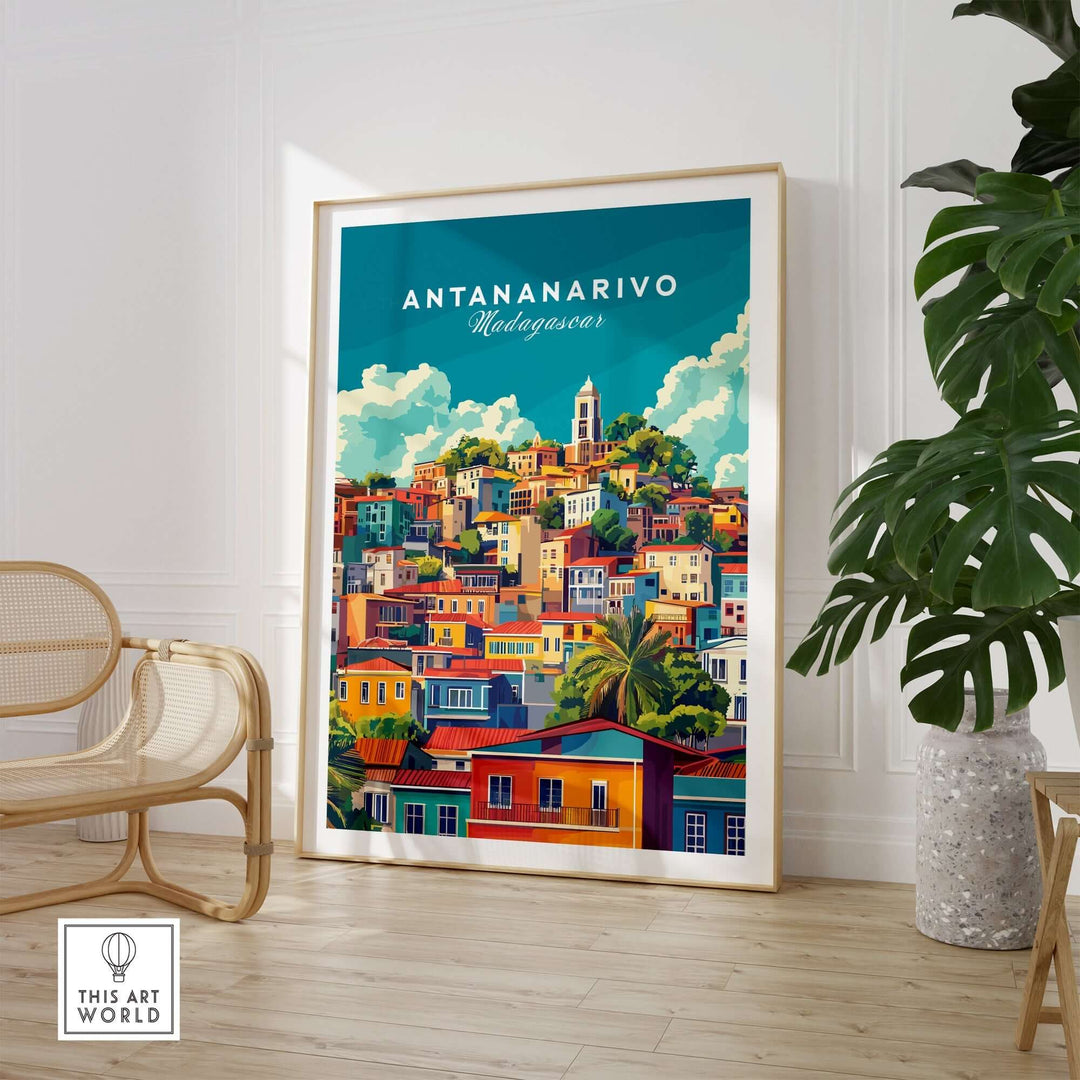 Antananarivo Travel Print