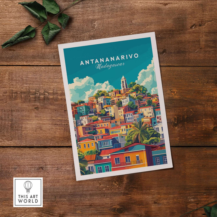 Antananarivo Travel Print