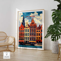 Antwerp Belgium Poster-This Art World