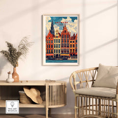 Antwerp Belgium Poster-This Art World