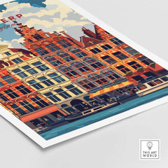 Antwerp Belgium Poster-This Art World