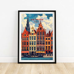 Antwerp Belgium Poster-This Art World