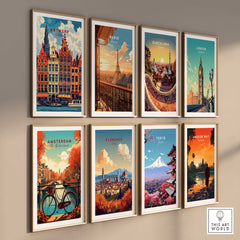 Antwerp Belgium Poster-This Art World