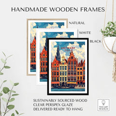 Antwerp Belgium Poster-This Art World