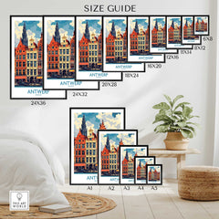 Antwerp Belgium Print-This Art World