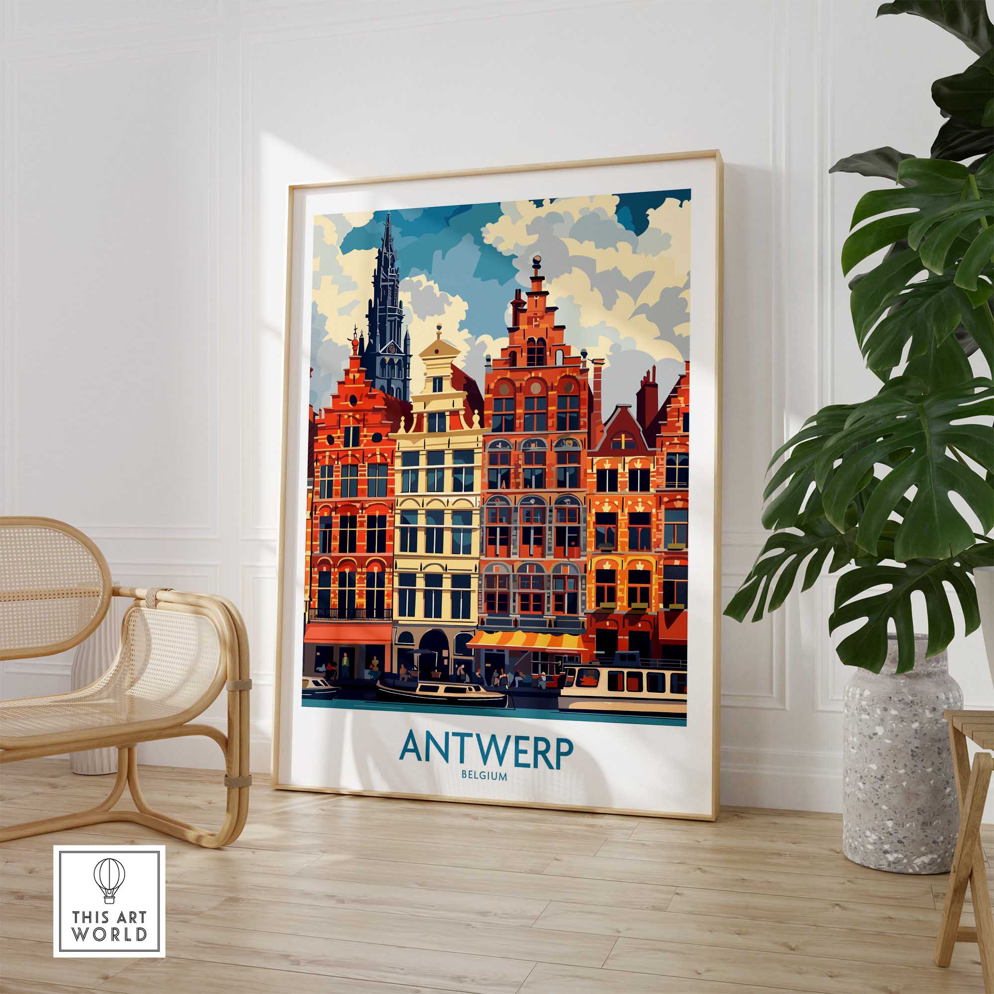 Antwerp Belgium Print-This Art World