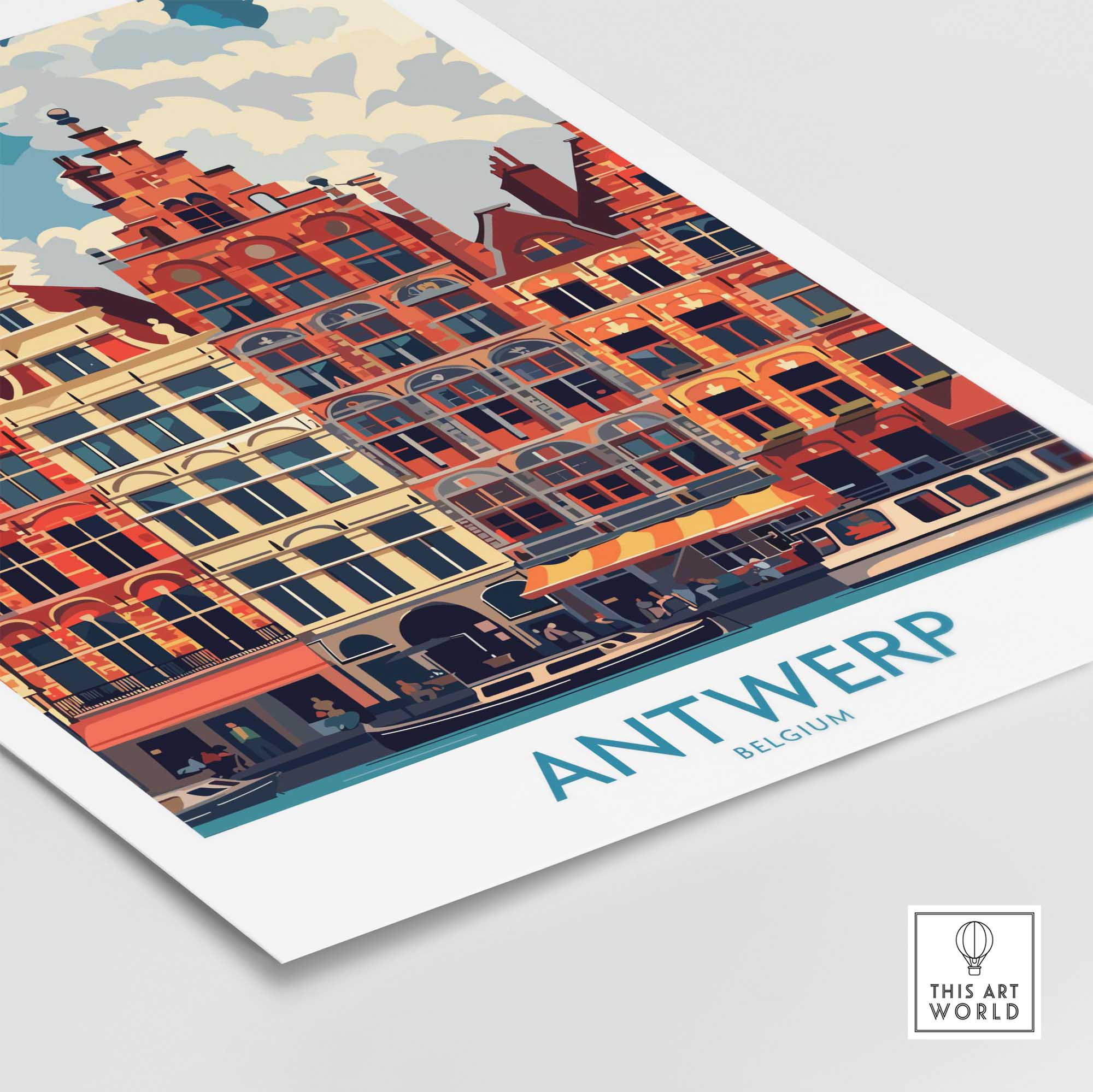 Antwerp Belgium Print-This Art World
