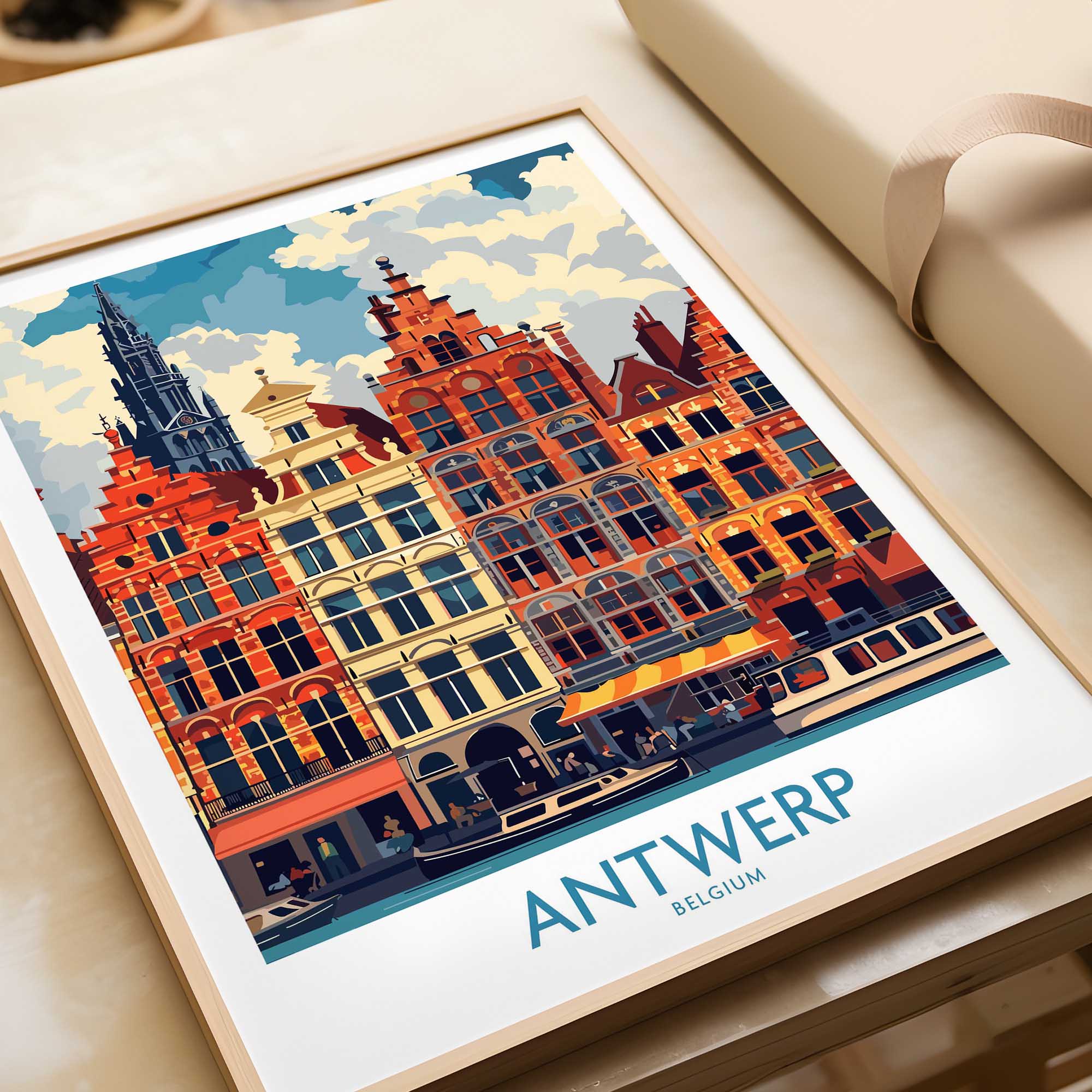 Antwerp Belgium Print-This Art World