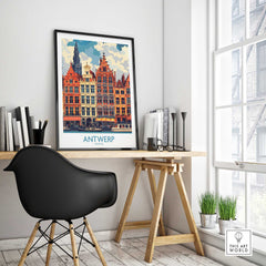 Antwerp Belgium Print-This Art World