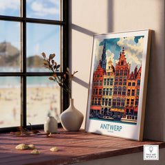 Antwerp Belgium Print-This Art World