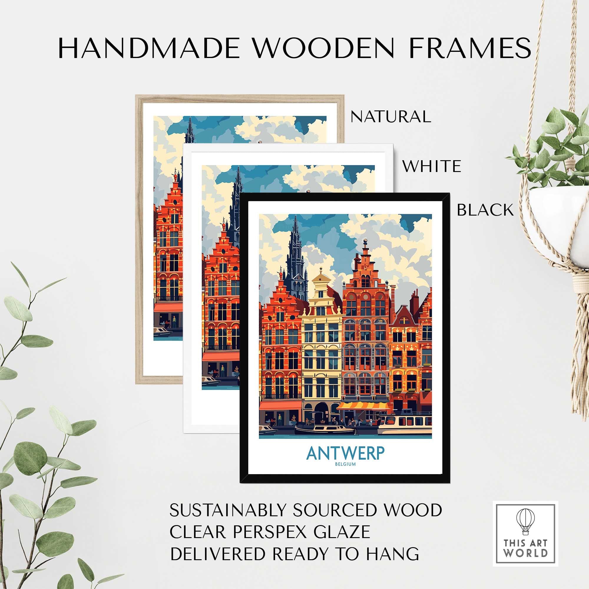 Antwerp Belgium Print-This Art World