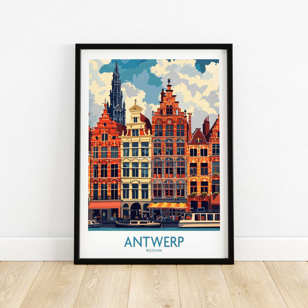 Antwerp Belgium Print-This Art World