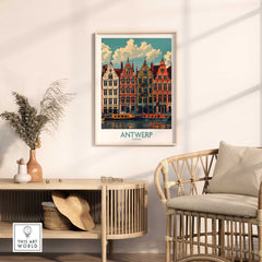 Antwerp Travel Poster-This Art World