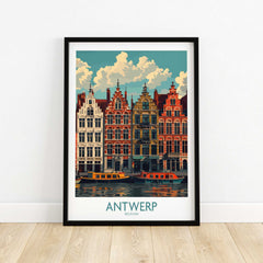 Antwerp Travel Poster-This Art World