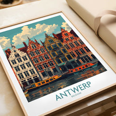 Antwerp Travel Poster-This Art World