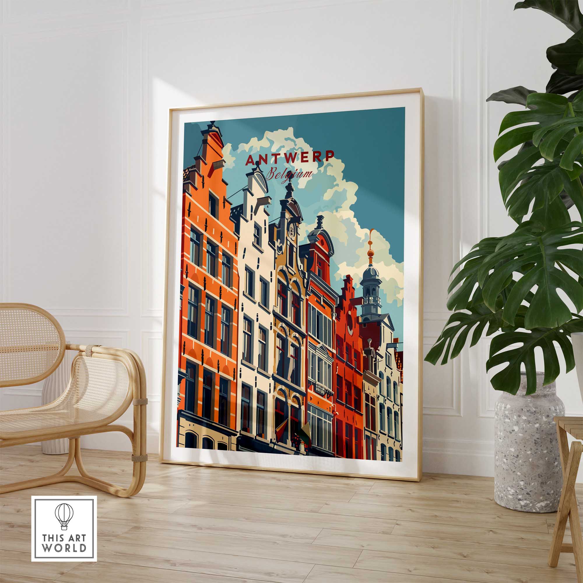Antwerp Travel Print-This Art World