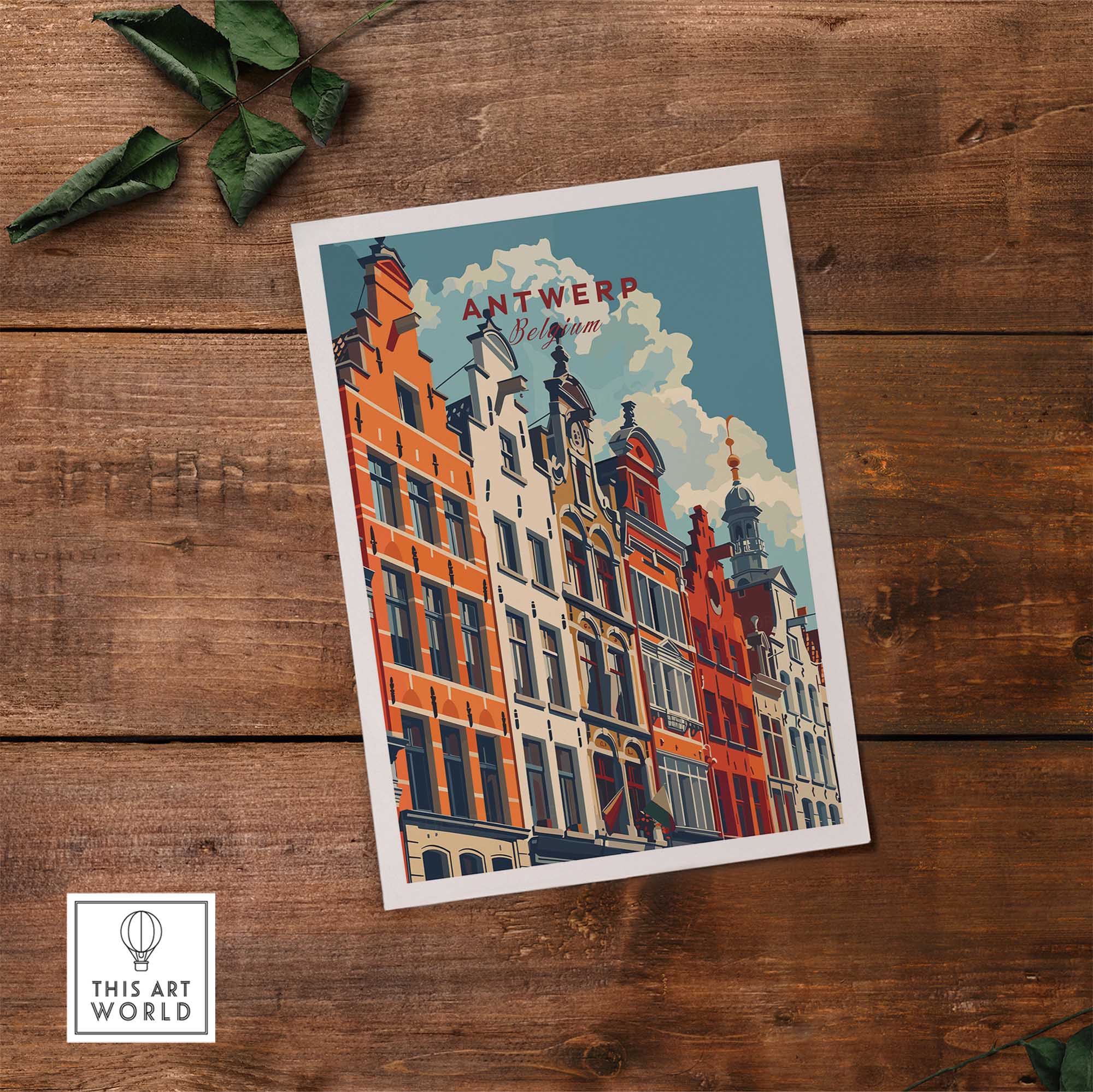 Antwerp Travel Print-This Art World