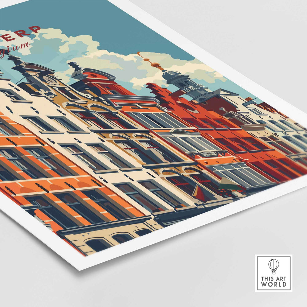 Antwerp Travel Print-This Art World