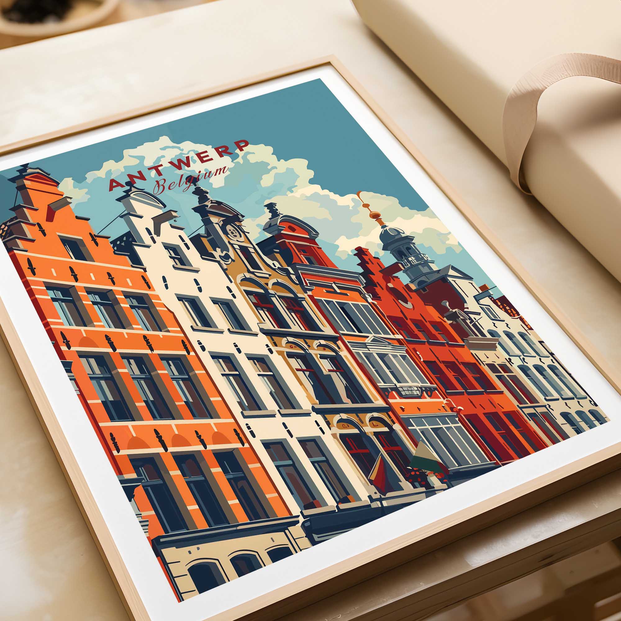 Antwerp Travel Print-This Art World