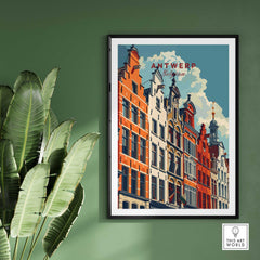 Antwerp Travel Print-This Art World