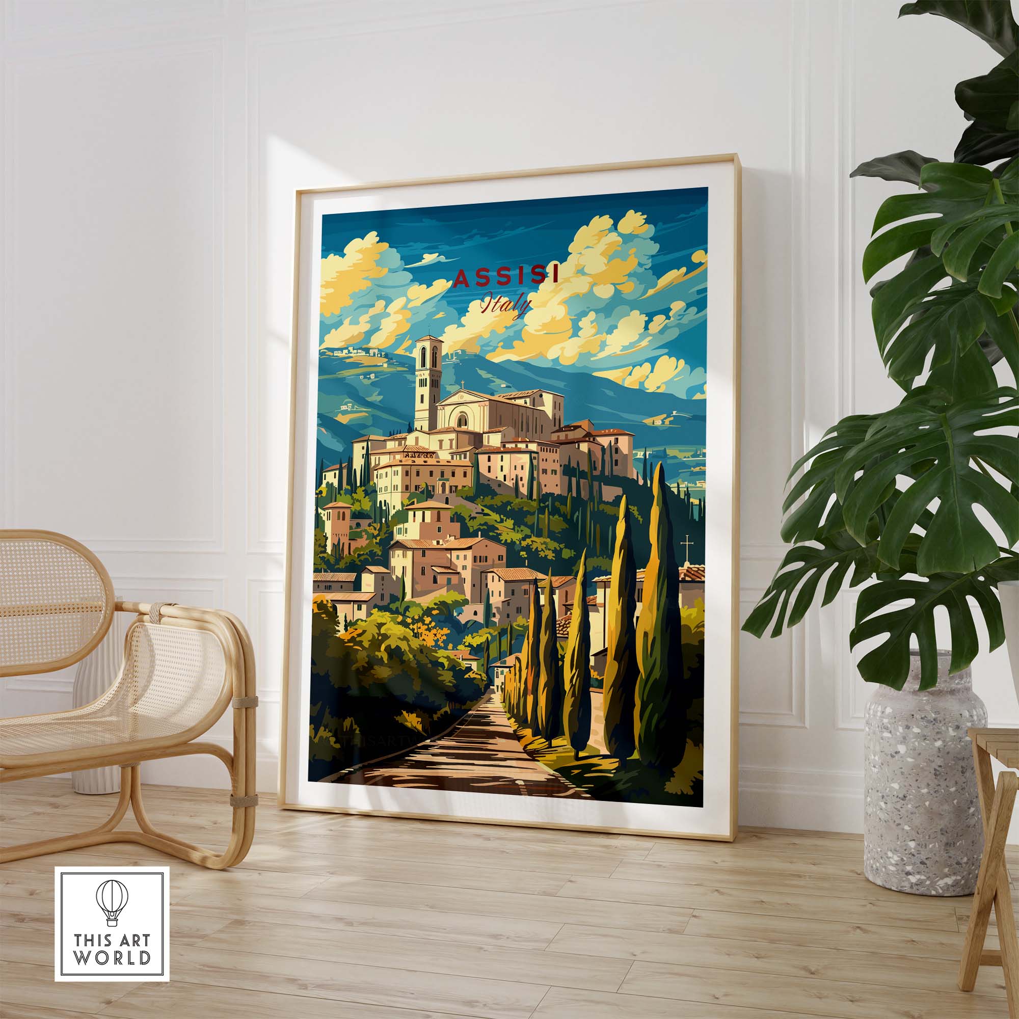 Assisi Art Print