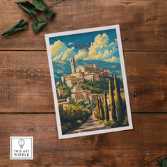 Assisi Art Print