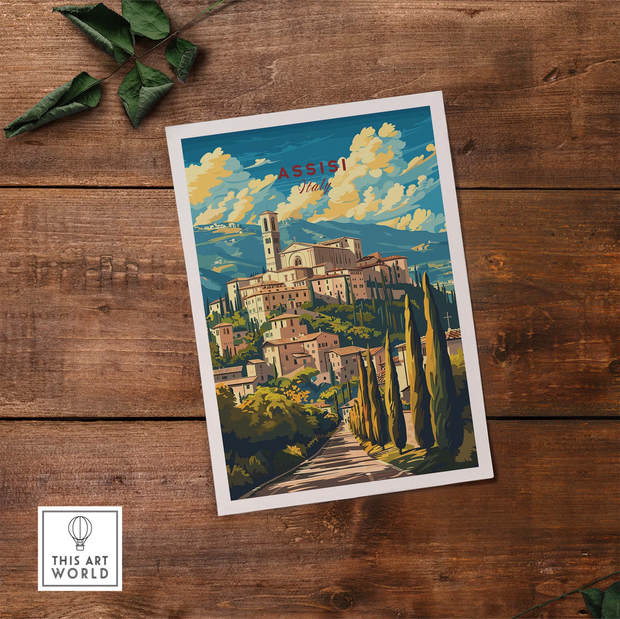 Assisi Art Print