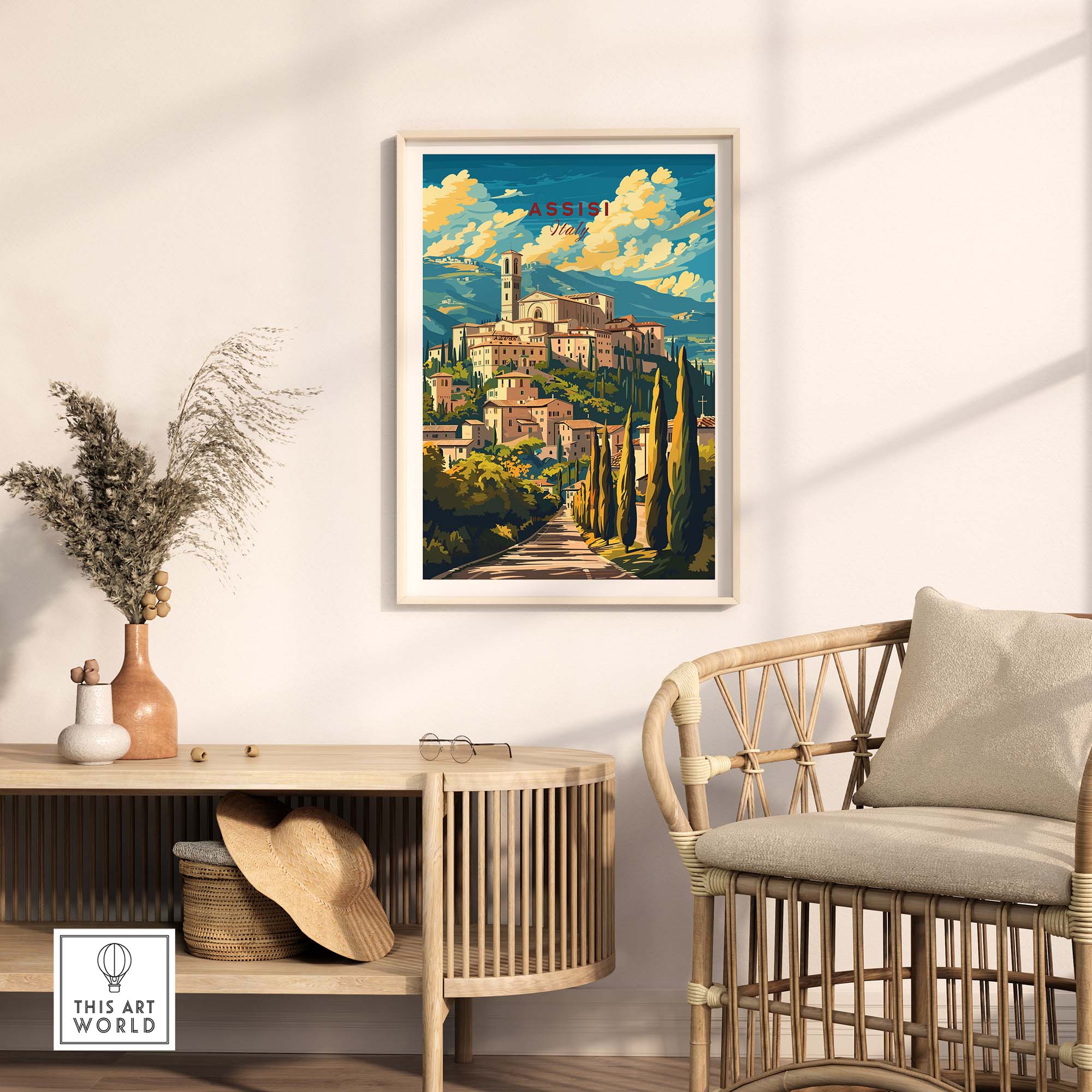 Assisi Art Print