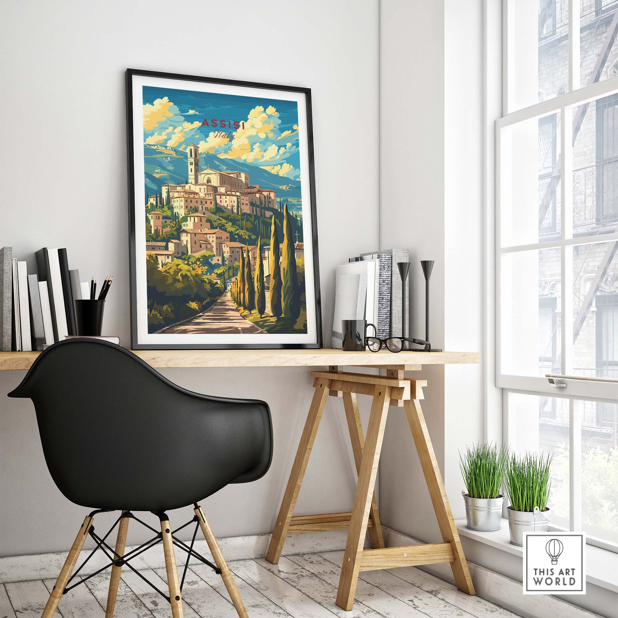 Assisi Art Print