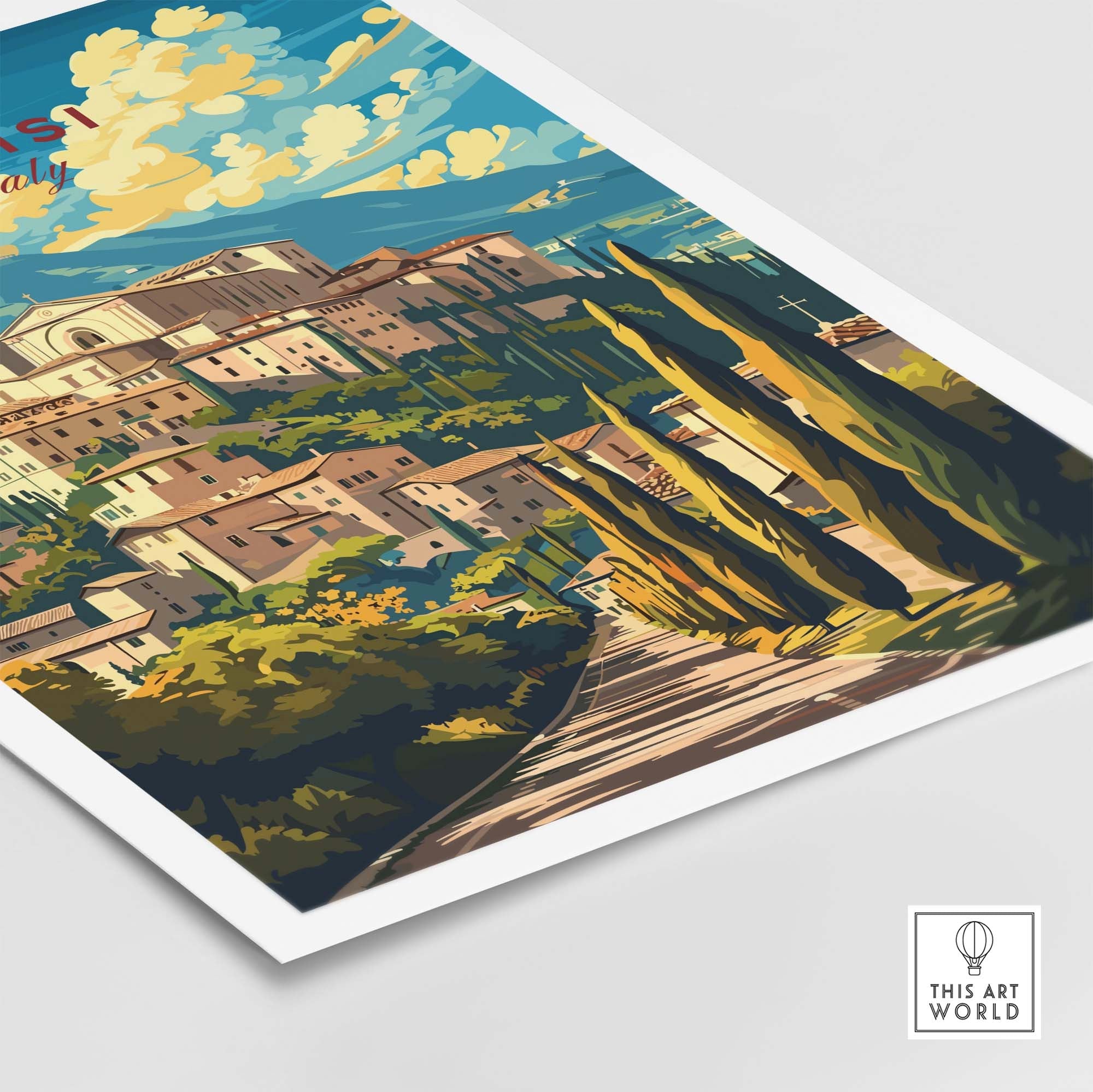 Assisi Art Print