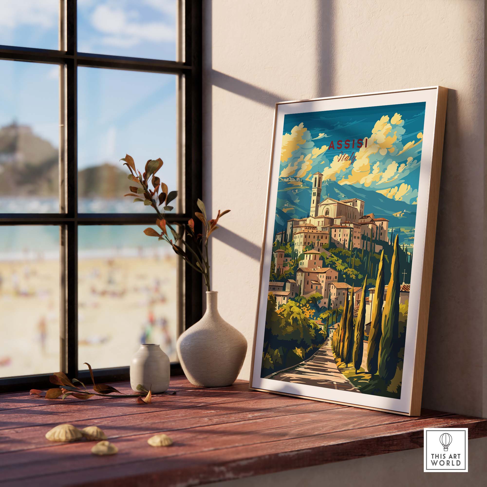 Assisi Art Print