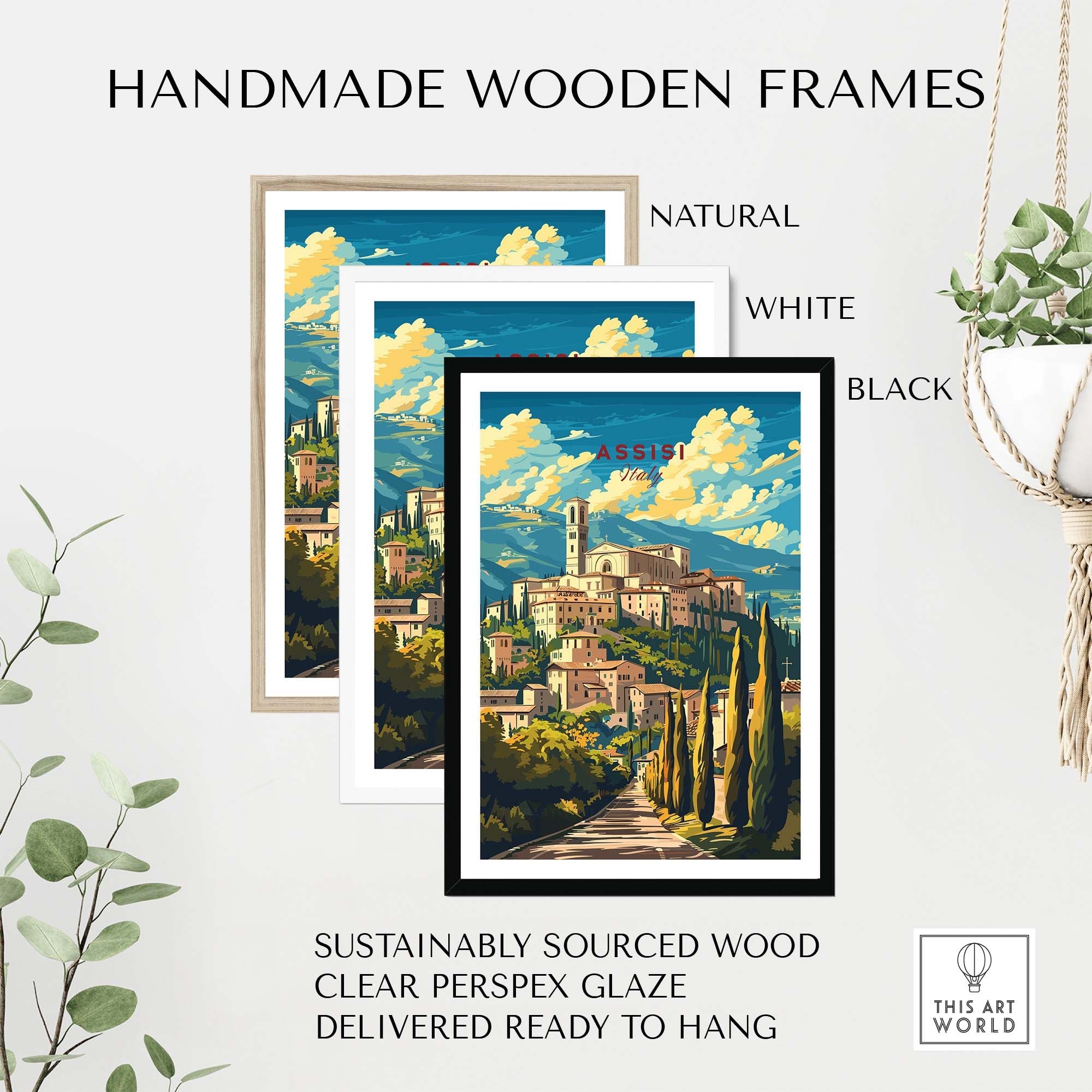 Assisi Art Print