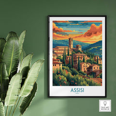 Assisi Art Print Italy
