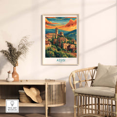 Assisi Art Print Italy