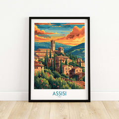 Assisi Art Print Italy
