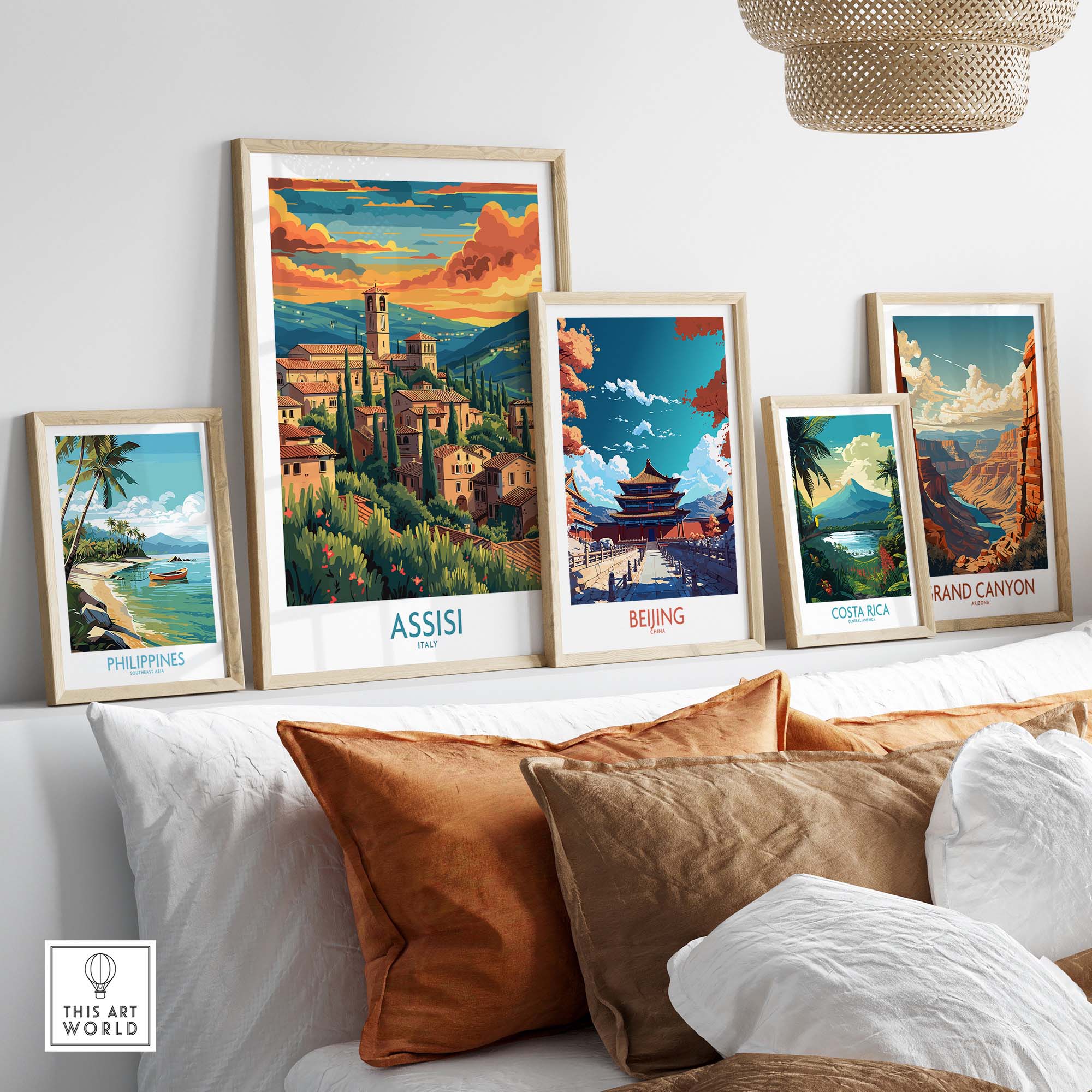 Assisi Art Print Italy