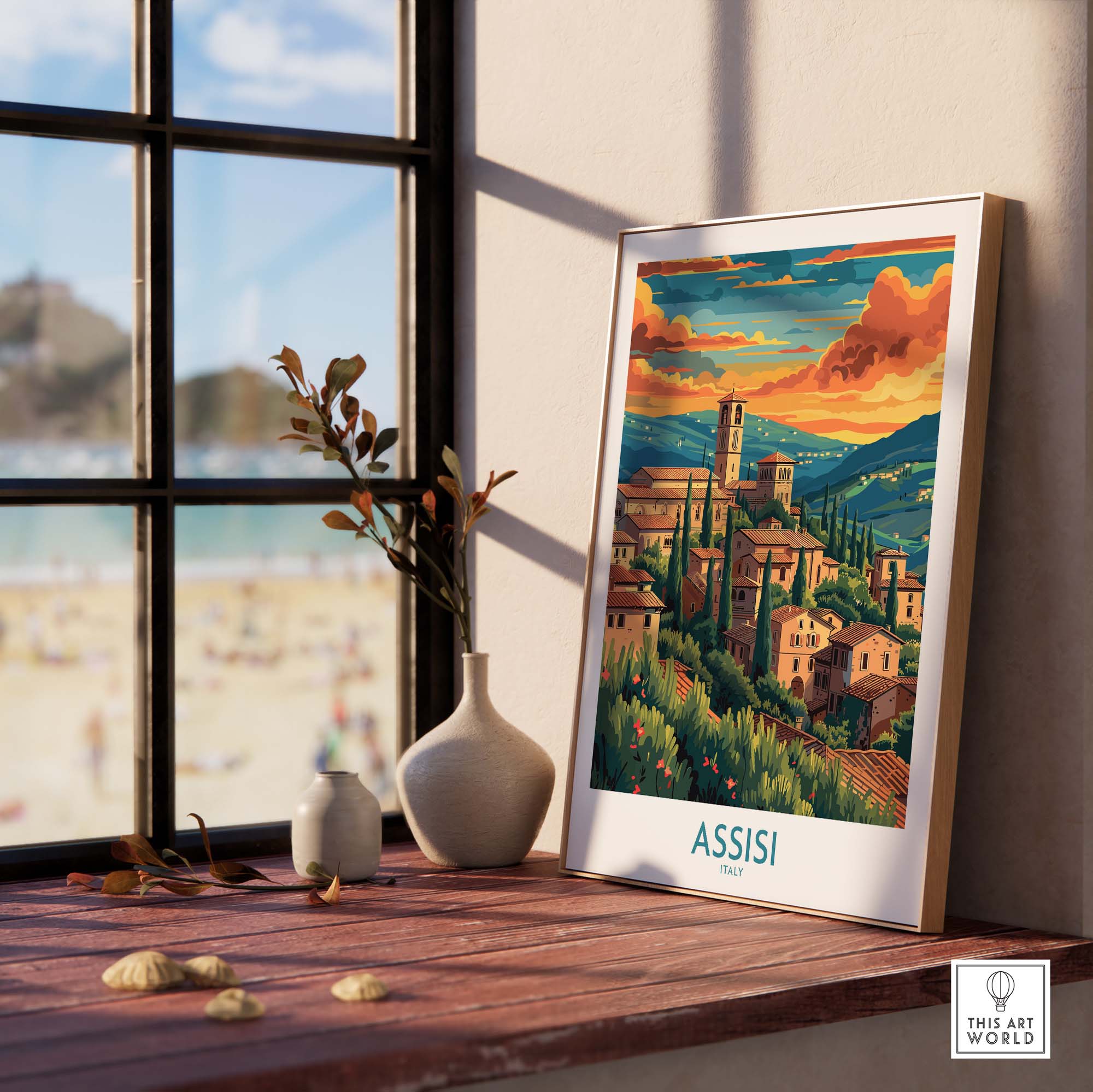 Assisi Art Print Italy