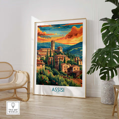 Assisi Art Print Italy