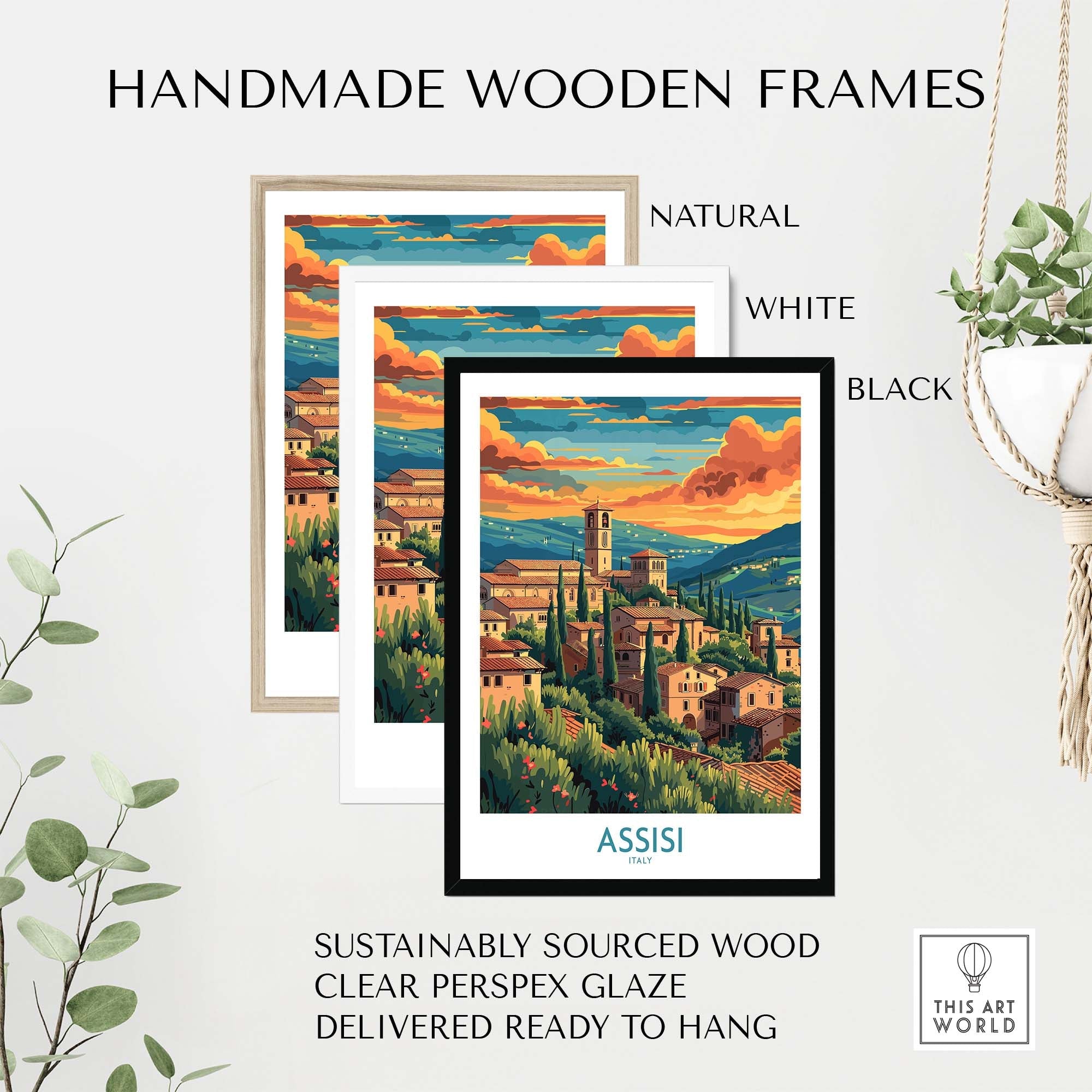 Assisi Art Print Italy