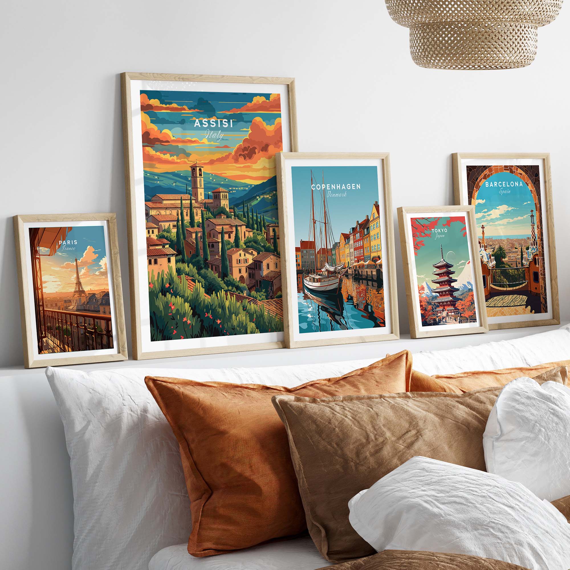 Assisi Travel Poster