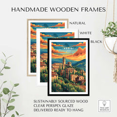 Assisi Travel Poster