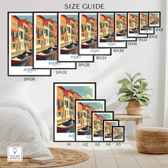 Aveiro Art Print part of our best collection or travel posters and prints - This Art World