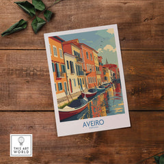Aveiro Art Print part of our best collection or travel posters and prints - This Art World