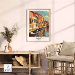Aveiro Art Print part of our best collection or travel posters and prints - This Art World